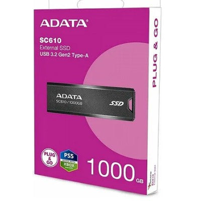 SSD USB ADATA 1000GB SC610 USB 3.2