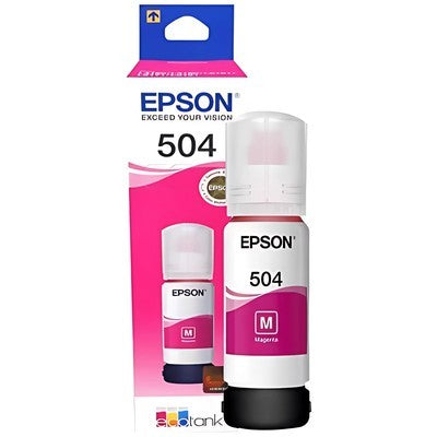 TINTA EPSON T504320 MAGENTA L4150 / L4160 / L4260 / L6161 / L6171 / L6191 / L6270 / L14150 70ML