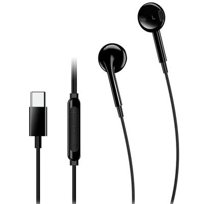 AUDIFONO CON MICROFONO GENIUS HS-M365 IN-EAR USB-C NEGRO