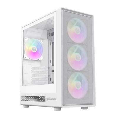 CASE GAMEMAX VISTA COC AB BK ATX USB-C/3.0/2.0 FAN ARGB (SUP. 2*12CM POST. 1*12CM INF. 2*12CM ) + CHASIS 1*12CM PANORAMICO FRONT Y LAT. VIDRIO TEM. AURA SYNC GARANTIA 12 MESES