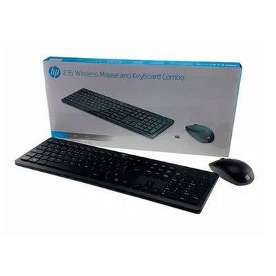 TECLADO HP + MOUSE 235 INALAMBRICO USB - 1Y4D0AA#ABM