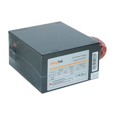 FUENTE DE PODER CERTIFICADA INFINYTEK 850 WTS 80 PLUS BRONZE 20+4 PIN 6*SATA 2*P8 (P4+P4) 2*P8  (6+2) 2*IDE1 FAN