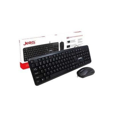 TECLADO + MOUSE JEDEL CON CABLE G18
