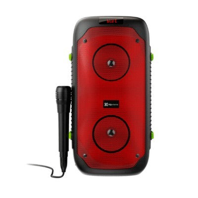 PARLANTE KLIP XTREME BOOMFIRE KLS-100 4" 2X LUCES LED DINAMICAS Y MULTICOLORES 1200W 80W USB MICRO SD RAFIO FM INALAMBRICO