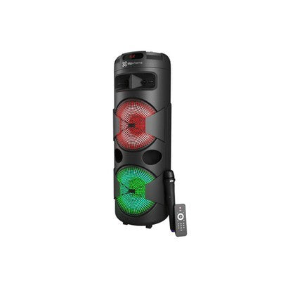 PARLANTE KLIPX MAG BLASTER PRO KLS890 PORTABLE PARTY 2X12" WIRELESS MICROFONO+ CONTROL NEGRO - KLS-890