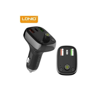 CARGADOR VEH. LDNIO C704Q 18W FM BT - 3P CAB TC-TC +.