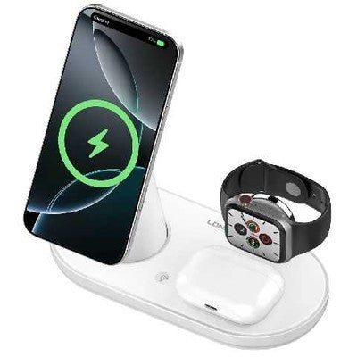 BASE LDNIO WIRELESS 25W 5EN1 MAGSAFE WL01 WHITE