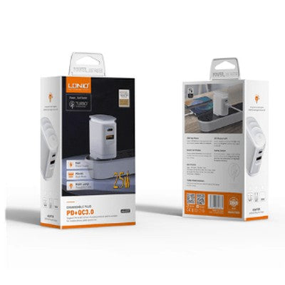 CARGADOR LDNIO A2423C 25W PD+Q