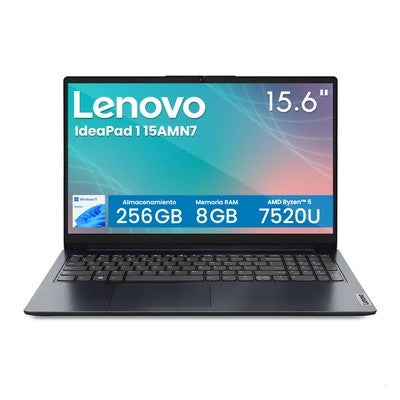 LENOVO IP 15AMN7 15.6" FHD R5-7520U 8GB DDR5 256GB PCIE TECL INGLES + NUM WIN 11H BLUE 82VG00WXUS GARANTIA 12 MESES