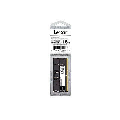 MEMORIA RAM DDR5 DIMM 16GB PC5600 LEXAR PC 5600MT/S - LD5S16G56C46ST-BGS