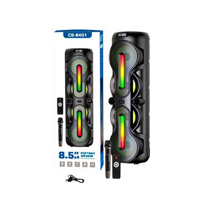 PARLANTE 8401 8,5PULG X4 + MIC