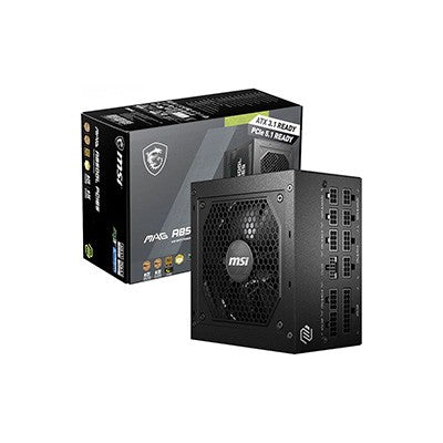 FUENTE DE PODER CERTIFICADA MAG A850GN PCIE5 - NEW ! 850 GOLD - NON MODULAR - FOCUS - MAGA850GNPCIE5 - 824142374795 - MAGA850GNPCIE5