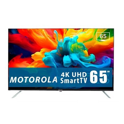 SMART TV MOTOROLA 65" LED 4K UHD GOOGLE TV DOLBY AUDIO 65MNUHD GARANTIA 24 MESES