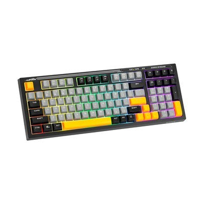 TECLADO MARVO K638B SOLDAT S50B SP SILENCIOSO RGB MIXTO, 98 TECL USB 2,0 1.5M GARANTIA 12 MESES