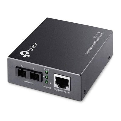 CONVERTIDOR DE FIBRA MONOMODO A GIGABIT