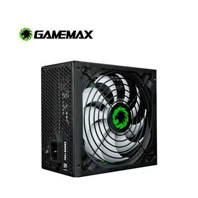 FUENTE DE PODER GAMEMAX 650W GE-650 BK 80+ BASIC FAN 12CM 100-240V GARANTIA 12 MESES