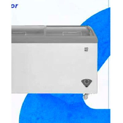 CONGELADOR DUAL EXHIBIDOR TAPA VIDRIO 254 LITROS