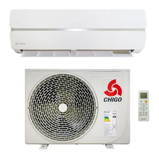 AIRE ACONDICIONADO SPLIT ALTA EFICIENCIA 24.000BTU BLANCO