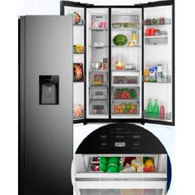 REFRIGERADOR NO FROST SIDE BY SIDE 611 LITROS
