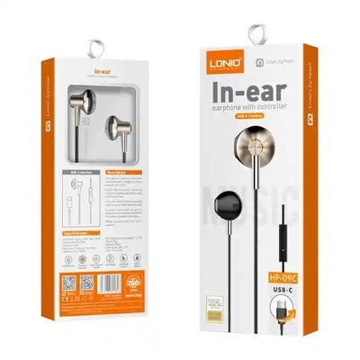 AURICULARES LDNIO HP09C TIPO C