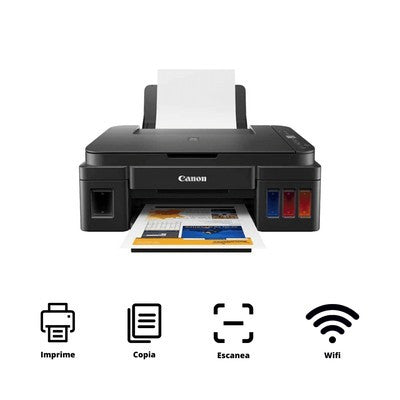 IMPRESORA CANON G3110 MULTIFUNCION (IMPRESORA-COPIADORA-SANER) *WIFI* (REGISTRO PARA 3 AÑOS DE GARANTIA ) - 2315C004