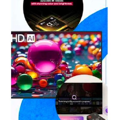 LED SMART TV 65" AI PROCESSOR UHD 4K WEBOS 25