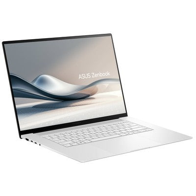 LAPTOP ASUS ZENBOOK S 16” 3K OLED TOUCH SCREEN LAPTOP COPILOT+ PC AMD RYZEN AI 9 365 24GB MEMORY 1TB SSD WIN 11 SCANDINAVIAN WHITE - UM5606WA-S16.R3651TB
