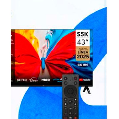 LED SMART TV 43" FULL HD QLED GOOGLE TV