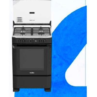 COCINA A GAS 24" 4 QUEMADORES + GRILL