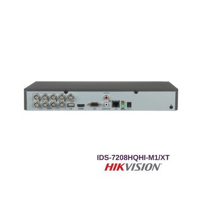 DVR HIKVISION ACUSENSE 1U H.265 1080P DE 8 CANALES IDS-7208HQHI-M1/XT