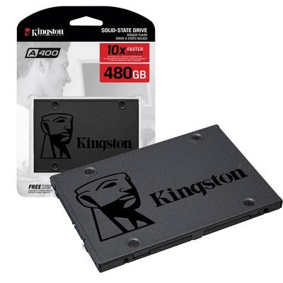 SSD 480GB 2.5" KINGSTON 500MB/S, 450MB/S SA400S37/480G GARANTIA 12 MESES