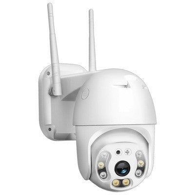 CAMARA DE SEGURIDAD ENV DUAL GUARD 360° EXT 6MP IR 10-15M DET. MOVIMIENTO MICROSD 128GB AUDIO BIDIRECCIONAL 1GENV503 GARANTIA 12 MESES