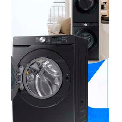 LAVADORA CARGA FRONTAL 26KG NEGRO