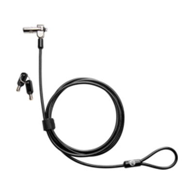 CANDADO HP CABLE DE ACERO 1,83M COMPATIBLE PORTATIL CON LLAVE