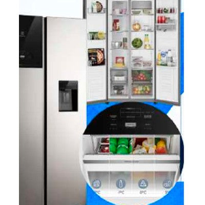 REFRIGERADOR NO FROST SIDE BY SIDE 430 LITROS