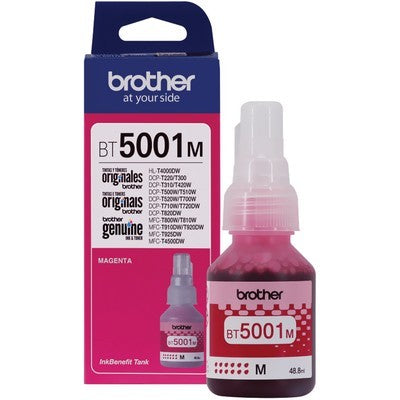 TINTA BROTHER BT5001M MAGENTA 41.8ML T510W T710W T310 T910DW T420W T520W T720DW