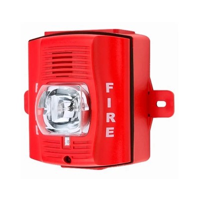 LUZ ESTROBO CON SIRENA DE PARED 12/24