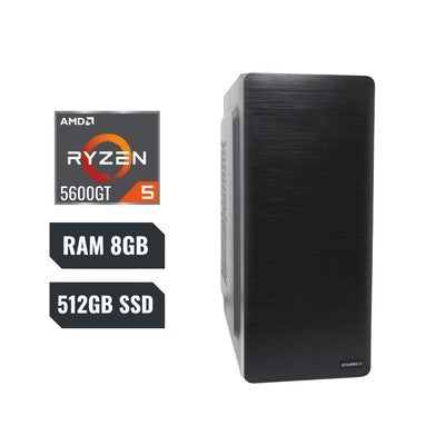 CPU DESKTOP COMPUTADOR DE ESCRITORIO XTRATECH XT56C500-W11 RYZEN 5 5600GT RAM 8GB SSD 512GB WINDOWS 11 HOME (INCLUYE TECLADO Y MOUSE USB) ENSAMBLADO