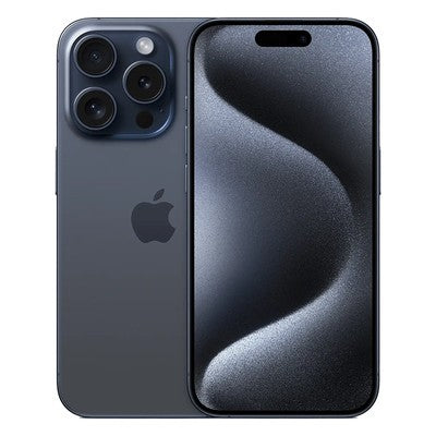 TELEFONO CELULAR APPLE IPHONE 15 PRO 256GB BLUE TITANIUM UNLOCKED (MIN. 80% BATTERY HEALTH) - OPEN BOX GRADE B - COBERTURA 6 MESES -