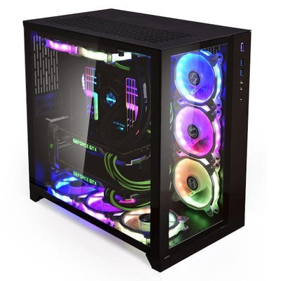 CASE GAMER LIAN LI O11 DYNAMIC EVO RGB O11DERGBX GAMING COMPUTER CASE TOWER - BLACK - TEMPERED GLASS, ALUMINUM, STEEL, MESH - CS-O11DERX - 840353045071 - O11DERGBX.US