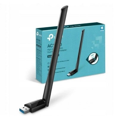 ADAPTADOR WIFI TP-LINK ARCHER T3U PLUS AC1300 DUAL BAND 2.4GHZ: 400MPBS Y 5GHZ: 867MBPS MU-MIMO USB 3.0 GARANTIA 12 MESES