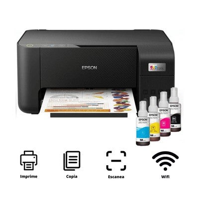 IMPRESORA EPSON L3250 MULTIFUNCION *WIFI* CON SISTEMA DE TINTA CONTINUA ORIGINAL - C11CJ67301