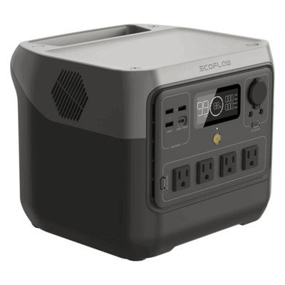 CENTRAL ELECTRICA PORTATIL / ESTACION POWERSTATION / POWER STATION ECOFLOW DELTA 2 MAX (2.048 WH) (2.04KW) - EFDELTA2MAX-US