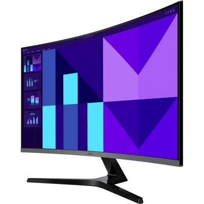 MONITOR SAMSUNG 32" CLASS D396 CURVED FULL HD 100HZ REFRESH 4MS RT D-SUB HDMI GRAFITO - LS32D396GANXZA