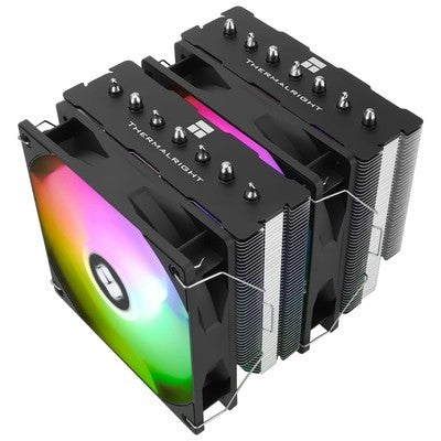 VENTILADOR THERMALRIGHT PHANTOM SPIRIT 120 SE CPU AIR COOLER, 7 HEAT PIPES CPU COOLER, DUAL 120MM TL-C12B V2 PWM FANS, AGHP 4.0 TECHNOLOGY, S-FDB BEARING, FOR AM4/AM5/INTEL LGA1851/1700/1150/1151/1200, PC COOLING - FAN - THERMALRIG - 814256015561- PHANTOM
