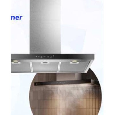 CAMPANA EXTRACTORA PENINSULA 90CM CON TIMER