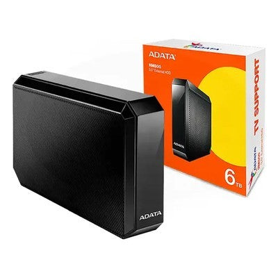DISCO DURO EXTERNO 6TB ADATA HM800 EXTERNO 3.5" HDD TV SUPPORT