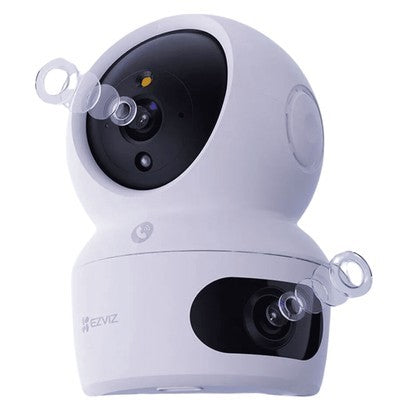 CAMARA DE VIDEO VIGILANCIA EZVIZ H7C 2K PANTILT INTERIOR + CAMARA 2K FIJA EZVIZ – ALL – 4481 – CS-H7C-R101-8H44WF