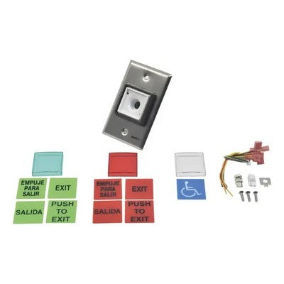 BOTON DE SALIDA CON INDICADOR LUZ LED