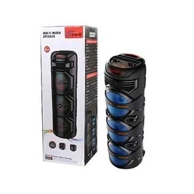 PARLANTE MEGA DR-8308 8PULGX3 BOCINAS + MIC + CONTROL